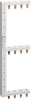 Hager KCF668L, Hager Phasenschiene KCF668L | 3-polig + N | 3-reihig | 125mm 