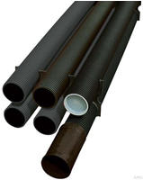 Fr&auml;nkische Kabelschutzrohr Kabuflex S75 3m-St. schwarz Kabuflex S...