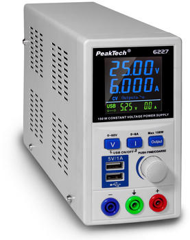 PeakTech P 6227 0-60 V 0-6 A 150 W