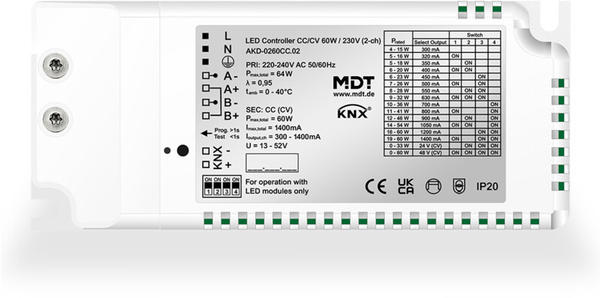 MDT LED Controller CC/CV UP (AKD-0260CC.02)