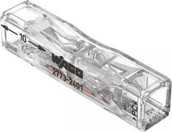 Wago PUSH WIRE 2773-2401 Inline-Spleissverbinder max. 4 mm² (100 Stk.) Wago PUSH WIRE 2773-2401 Inline-Spleissverbinder max. 4 mm² (100 Stk.)