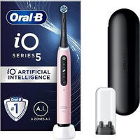 Oral-B iO5 Elektrische Zahnb&uuml;rste Pink BR00305 - 5 Modi, App, Drucksensor