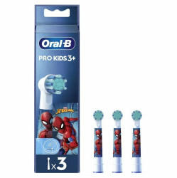 Oral-B Pro Kids 3+ Replacement Toothbrush Spider-Man (3 pcs)