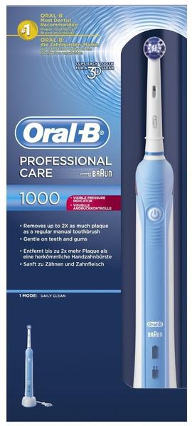 Professional Care 1000 Energiemerkmale & Ausstattung Oral-B Pro 1000 Precision Clean