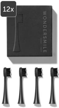 Wondersmile B&uuml;rstenk&ouml;pfe Weich Ultimate Black (12 Stk.)