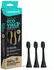 happybrush ECO Vibe 3+ Aufsteckbürsten all black (3 Stk.)