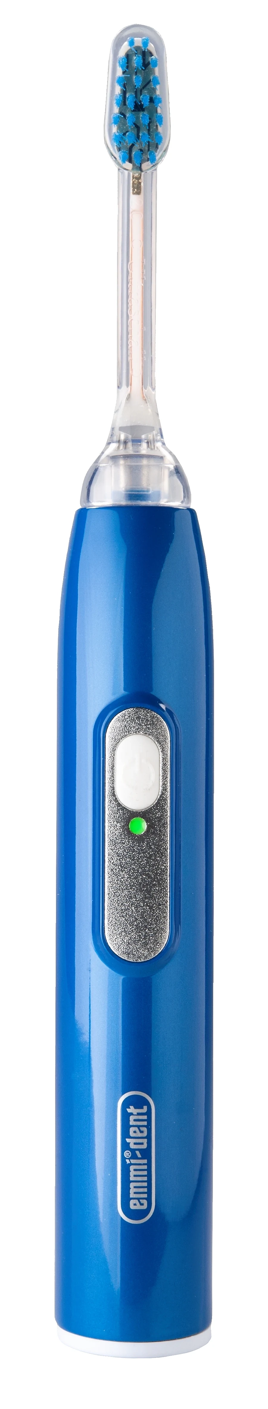 emmi-dent Metallic Ultraschall Zahnbürste weiß