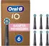 Oral-B iO Gentle Care Toothbrush Heads black (6 pcs)