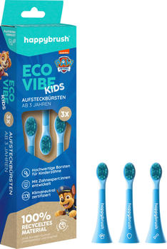 happybrush Eco Vibe Kids Aufsteckbürsten Paw Patrol 3 Stk.