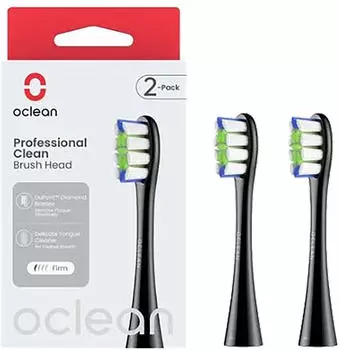 Oclean Professional Clean Brush Head schwarz (2 Stk.)