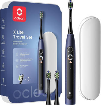 Oclean X Lite Travel Set Dark Blue