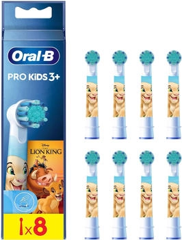 Oral-B Pro Kids 3+ Aufsteckb&uuml;rsten K&ouml;nig der L&ouml;wen (8 Stk.)