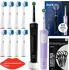 10 Stück, Ladestation, schwarz: Oral-B Vitality Pro D103 Duo