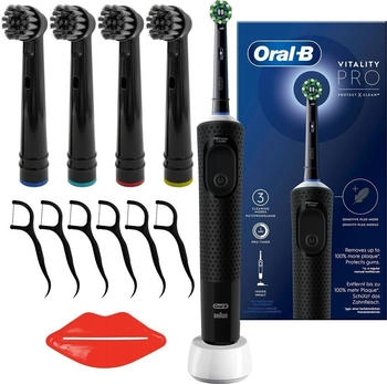 Oral-B Vitality Pro D103 Protect X Clean Set total black
