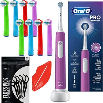 Oral-B Pro Junior 6+ Set lila