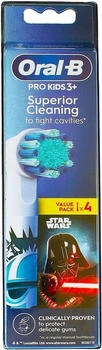 Oral-B Pro Kids 3+ Aufsteckb&uuml;rsten Star Wars (4 Stk.)