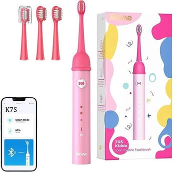 Bitvae Sonic toothbrush set for kids K7S pink