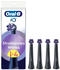 4 Stück, schwarz: Oral-B iO Strahlendes Weiss Aufsteckbürsten