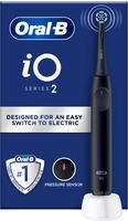 Braun Oral-B iO Series 2 Elektrische Zahnb&uuml;rste schwarz mit 3 Modi und App