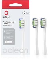 Oclean Professional Clean B&uuml;rstenk&ouml;pfe, 2er Set, Wei&szlig; 1 St&uuml;ck