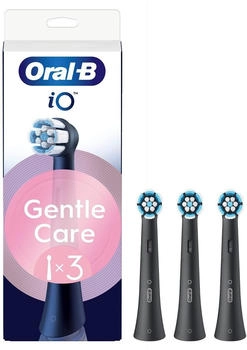 Oral-B iO Sanfte Reinigung Aufsteckb&uuml;rsten schwarz