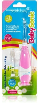 Brush-Baby BabySonic Electric Toothbrush pink