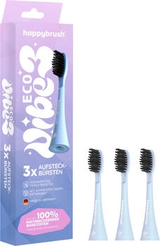 happybrush Aufsteckbürsten V3+ (Sunrise) 3 Stück
