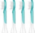 Philips Sonicare For Kids, Original Ersatzbürstenköpfe für Kinder ab 7 Jahren, 4er-Pack, HX6044/90