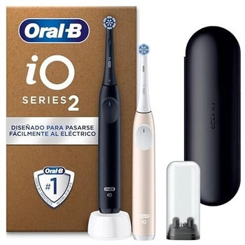 Oral-B iO 2 DUO midnight black & pink