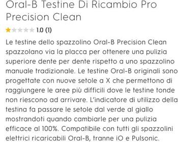 Oral-B Pro Precision Clean Ersatzbürsten für elektrische Zahnbürste, 10 Stück, Weiß