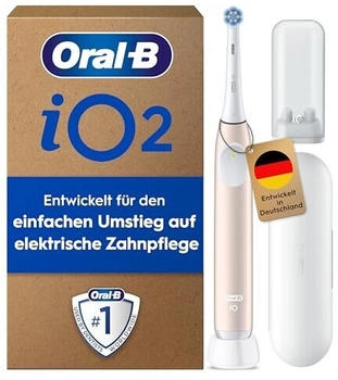 Oral-B Oral-B iO 2 soft pink + 1 brush head + travel case + travel refill holder