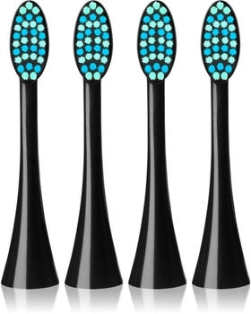 Concept Perfect Smile Sensitive Clean Ersatz-Kopf für Schallzahnbürste Black 4 St.