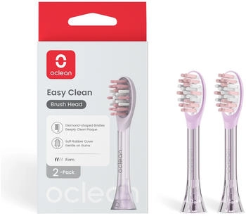 Oclean B&uuml;rstenkopf Easy Clean 2er Pack, lila 2 St