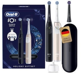 Oral-B iO Series 2 Duo Holiday Edition black/pink