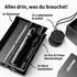 Zahnheld Schallzahnbürste im Doppelpack G3 mit Etui 2 St Set