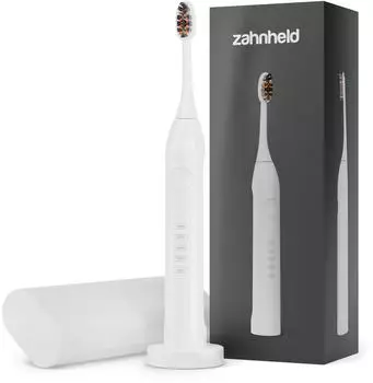 Zahnheld elektrische Schallzahnb&uuml;rste Gero G3 mit Etui, 5 Putzmodi, lange Akkulaufzeit 1 St Zahnb&uuml;rste