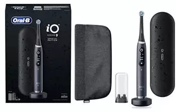 Oral-B Oral-B iO 9 black Special Edition + 1 brush head + travel charging case + magnetic pouch