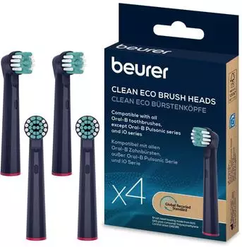 Beurer Clean Eco Bürstenköpfe 4er Pack