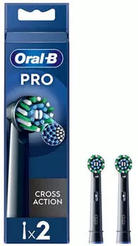 Oral-B Pro CrossAction Aufsteckb&uuml;rsten schwarz (2 Stk.)