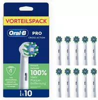 Braun Oral-B Aufsteckb&uuml;rsten Pro Cross Action 10er Ersatzb&uuml;rsten 992862...