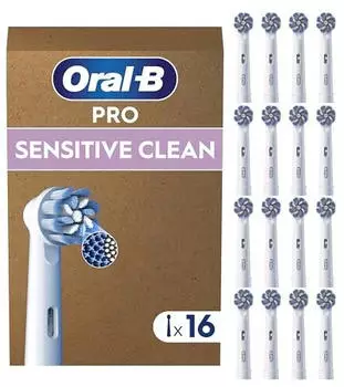 Oral-B Pro Sensitive Clean Aufsteckb&uuml;rsten Karton (16 Stk.)