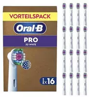 Oral-b Pro 3d White 16er Ffu Aufsteckb&uuml;rsten
