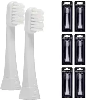 Megasonex Megasonex MB1 soft-gezackt Bürstenköpfe 6 St