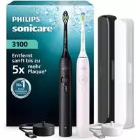 Philips Sonicare Elektrische Zahnb&uuml;rste "Series 3100" 2 Stk. Aufsteckb&uuml;rsten mit