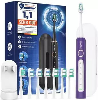 YteaTh Pro Y05U Elektrische Zahnbürste violett