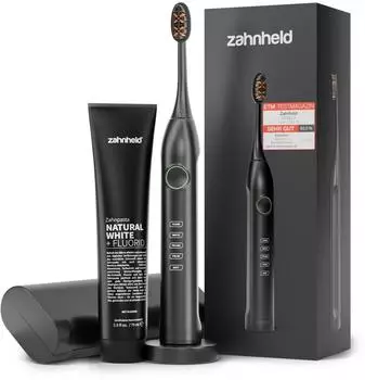 Zahnheld Gero Set mit Zahnpasta Natural White + Reiseetui