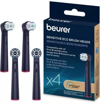 Beurer TB Sensitive Eco Aufsteckb&uuml;rsten 4 Stk.
