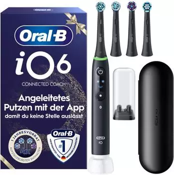 Oral-B iO6 Holiday Edition Black Lava