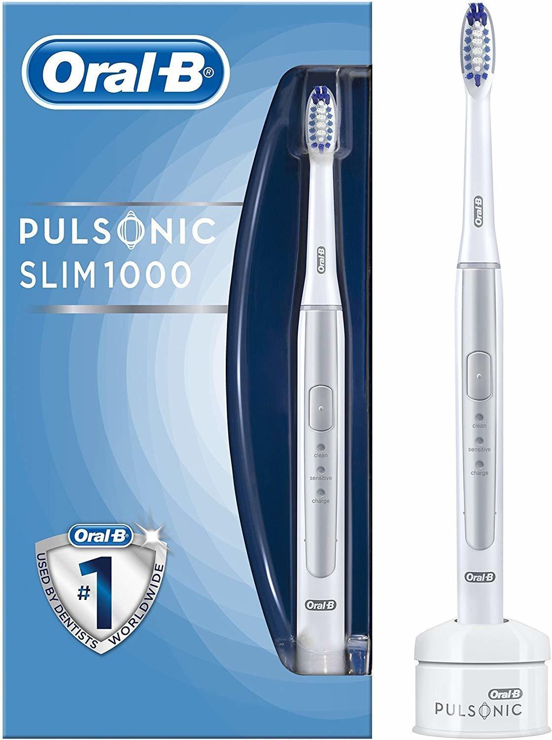 Oral-B Pulsonic Slim 1000 silver Elektrische Zahnbürste