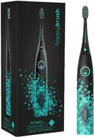 HAPPYBRUSH CSBEAN, HAPPYBRUSH Eco VIBE 3 Schall-Zahnb&uuml;rste + 3...